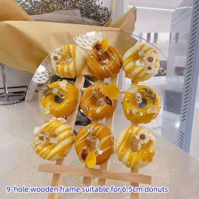 Donut Display Stand Decoration Wedding Wooden Stand Desktop Dessert Table Ice Cream Cone Stand Board (Option: C-Universal)