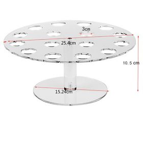 Donut Display Stand Decoration Wedding Wooden Stand Desktop Dessert Table Ice Cream Cone Stand Board (Option: G-Universal)