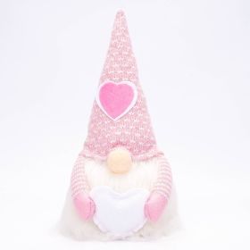 Valentine's Day Faceless Doll Glowing Love Doll Ornaments Festival Gift Decorations (Option: White Love)