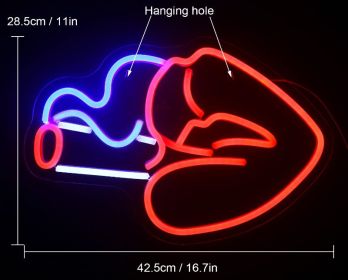 LED Neon Light Sports Bar Glowing Wall Decoration Pendant (Option: KL111-Unadjustable Brightness)