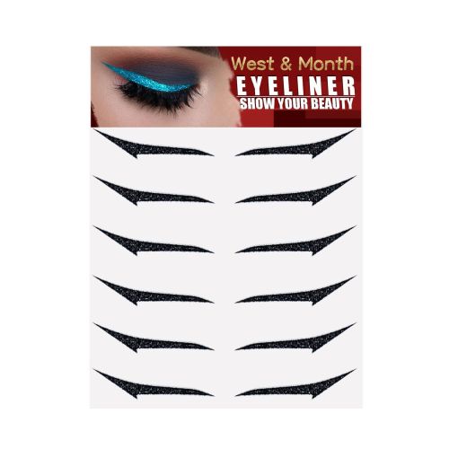 European And American Eyeliner Stickers Six Pairs