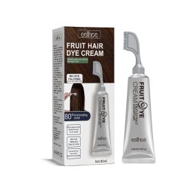 Hair Color-free Hair Cream (Option: Chestnut Brown)