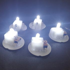 LED Electronic Lamp Beads Flashing Light (Option: 345 Lamp White Light)
