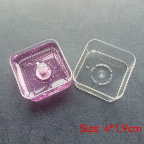 Flame Retardant Plastic Tealight Heart-shaped Round Candle Shell Plastic Candle Cup Candlestick Container