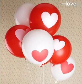 Thickened Balloon Wedding Room Balloon Layout Wedding Supplies Layout Valentine's Day Qixi Party (Option: Solid)