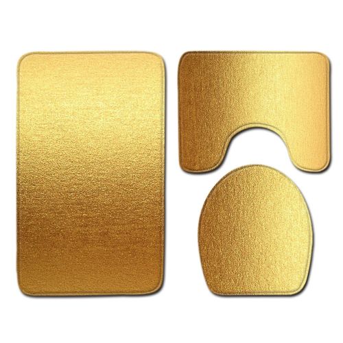 Modern Minimalist Bathroom Mats Three-piece Set