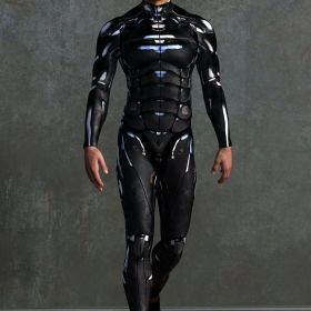 Halloween New 3D Digital Printing One-piece Play Costume (Option: VV017-Children L 140cm)