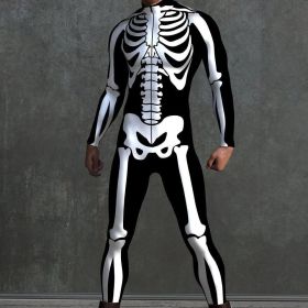 Halloween New 3D Digital Printing One-piece Play Costume (Option: VV024-Adult 4XL)