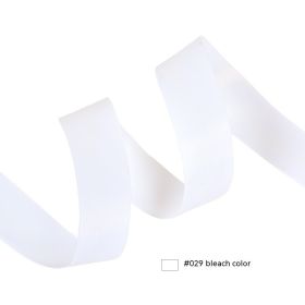 Milk Silk Ribbon DIY Gift Box Packaging Wedding Ribboncolored (Option: Bleach Color-16MM)