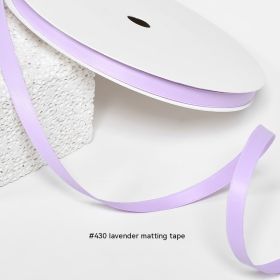Milk Silk Ribbon DIY Gift Box Packaging Wedding Ribboncolored (Option: Light Purple-16MM)