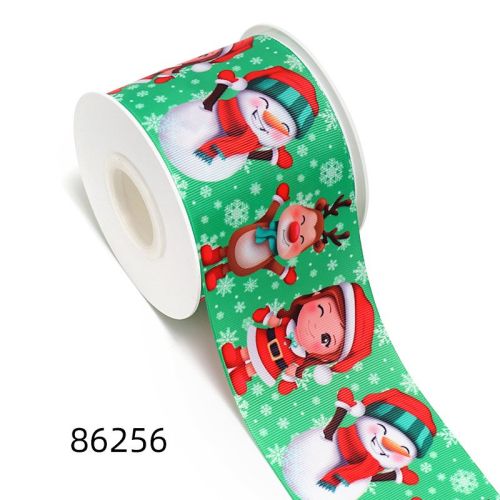 Christmas Printing Thermal Transfer Flower Diy Ribbon Roll